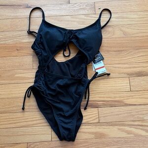 California Waves Black Swimsuit